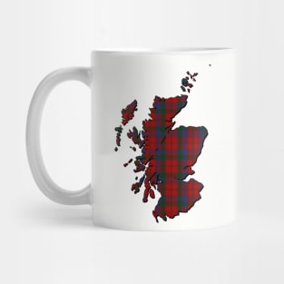 Clan Donnachaidh / Robertson Tartan Map Mug